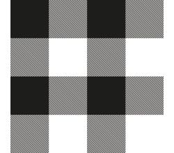 Cuddle Fleece Print - Lumberjack, Black/White