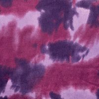 Cuddle Fleece Print - Tie Dye, Fuchsia