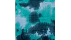 Cuddle Fleece Print - Tie Dye, Emerald