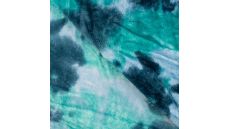 Cuddle Fleece Print - Tie Dye, Emerald