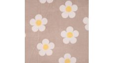 Cuddle Fleece Print + Uni - Flowers, Sand