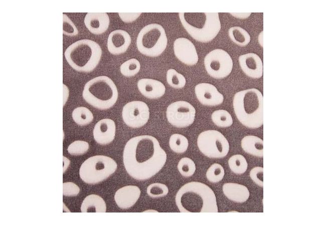 Fleece s kruhmi - fialová