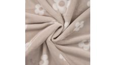 Cute Fleece Print - Flowers, Sand