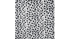 Cute Fleece Print - Dalmatian, White