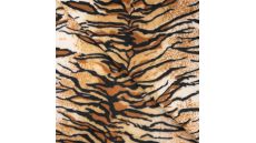 Cute Fleece Print - Tiger, Caramel