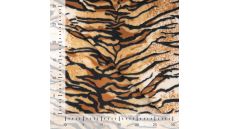 Cute Fleece Print - Tiger, Caramel
