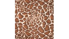 Cute Fleece Print - Giraffe, Brown