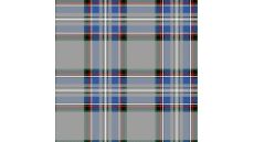 Cute Fleece Print - Checks, Denim
