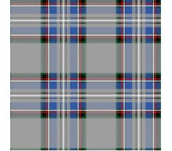 Cute Fleece Print - Checks, Denim