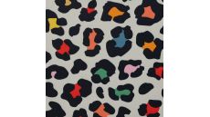 Alpenfleece Digital Print - Leopard, Sand