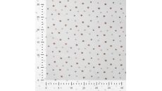 Nicky Velours Print - Stars, Off White