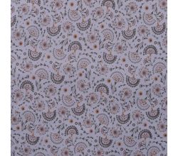 Happy Fleece Print - Flowers, Lilac