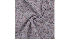 Happy Fleece Print - Flowers, Lilac