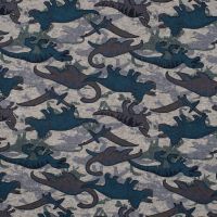 Fleece s dinosaurami