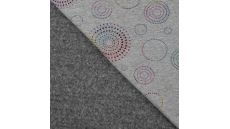 Happy Fleece Dew Drops - Circles, Multicolor