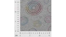 Happy Fleece Dew Drops - Circles, Multicolor
