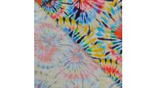 Bambino Digital Print - Tie Dye, Red/Aqua