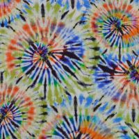 Bambino Digital Print - Tie Dye, Lime Orange