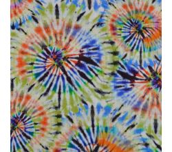 Bambino Digital Print - Tie Dye, Lime Orange