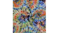 Bambino Digital Print - Tie Dye, Lime Orange