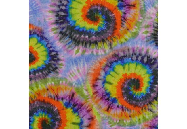 Bambino Digital Print - Dark Tie Dye, Lime/Orange
