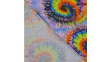 Bambino Digital Print - Dark Tie Dye, Lime/Orange