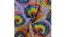 Bambino Digital Print - Dark Tie Dye, Lime/Orange