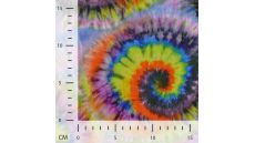 Bambino Digital Print - Dark Tie Dye, Lime/Orange