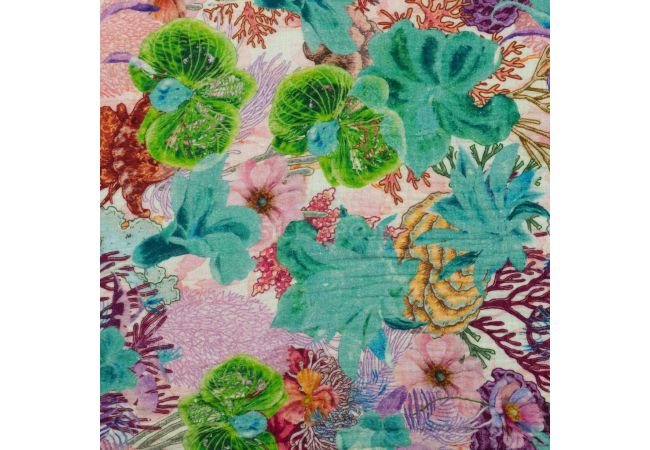 Bambino Digital Print - Emerald Pink