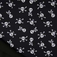 Soft Shell Print - Skulls, Black