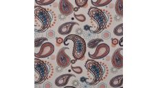 Soft Shell Digital Print - Paisley, Off White