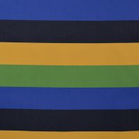 Soft Shell Digital Print - Stripe, Navy/Green/Ochre