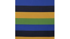 Soft Shell Digital Print - Stripe, Navy/Green/Ochre