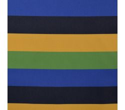 Soft Shell Digital Print - Stripe, Navy/Green/Ochre