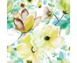 French Terry Digital - Flowers, Lime