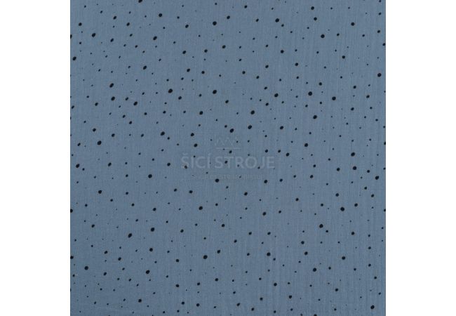 Bambino With Print & Foil - Dusty Blue