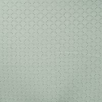 Cotton Jersey Embroidery - Dark Dusty Mint
