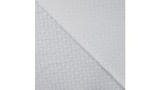 Cotton Jersey Embroidery - Off White