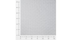 Cotton Jersey Embroidery - Off White