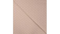 Cotton Jersey Embroidery - Sand