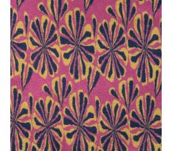 Towel Multi Jacquard Flower - Multi Flower, Fuchsia