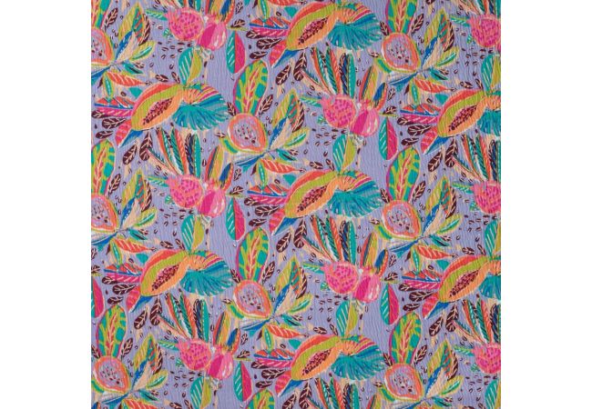 Crincle Cotton Jersey Print - Multicolor