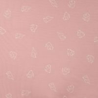 Cutie Waffle Print - Elephants, Poudre