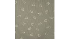 Cutie Waffle Print - Elephants, Khaki
