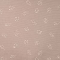 Cutie Waffle Print - Elephants, Sand