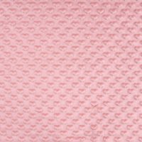 Minky Heart - Old Rose