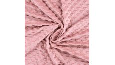 Minky Heart - Old Rose