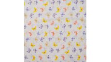 Cotton Dobby Print - Butterflies, Violet