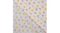 Cotton Dobby Print - Butterflies, Violet