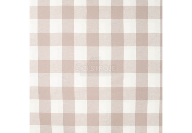 Brushed Check Kess - Sand